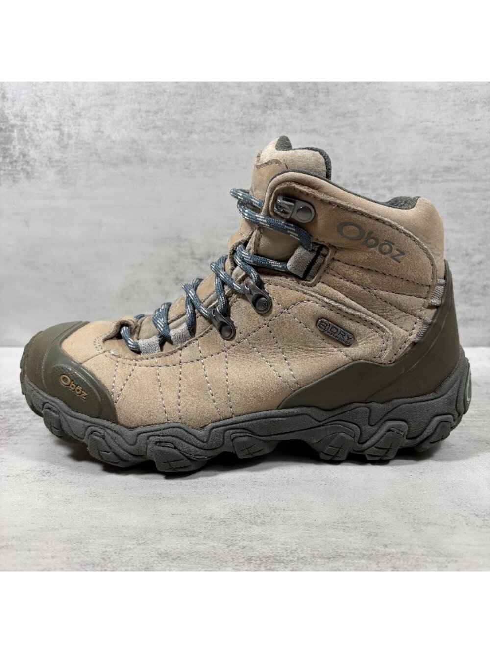 Oboz Bridger B-Dry Waterproof Hiking Boots - Women's Size 7 - Tan